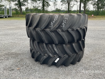 Quantity of (2) 2023 Goodyear Optitrac LSW 800/55R46 190D Tires (Unused)