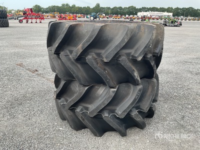 Quantity of (2) 2023 Goodyear Custom Flo Grip VF 750/65R26 CFO Tires (Unused)