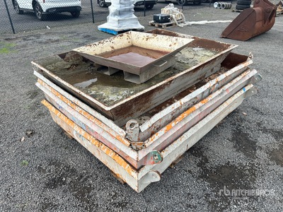 Quantity of (6) Waste Container