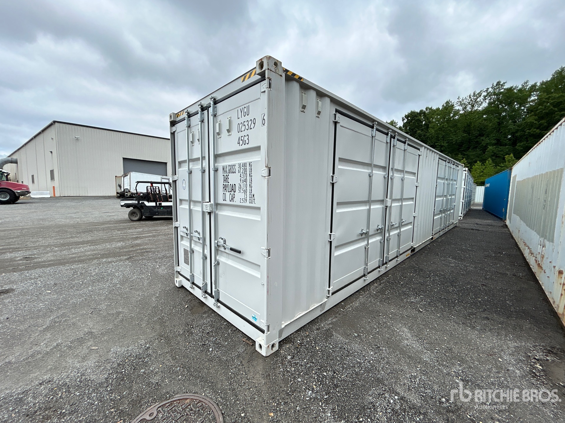 2026 40 ft High Cube Multi-Door Storage Container