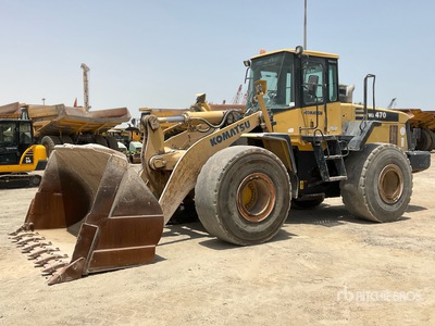 2002 Komatsu WA470-5 Chargeuse sur roues