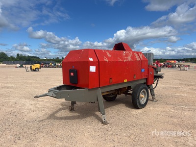 2007 Putzmeister BSA 1005 E Pompe A Beton 1 Essieu S/A Concrete Pump