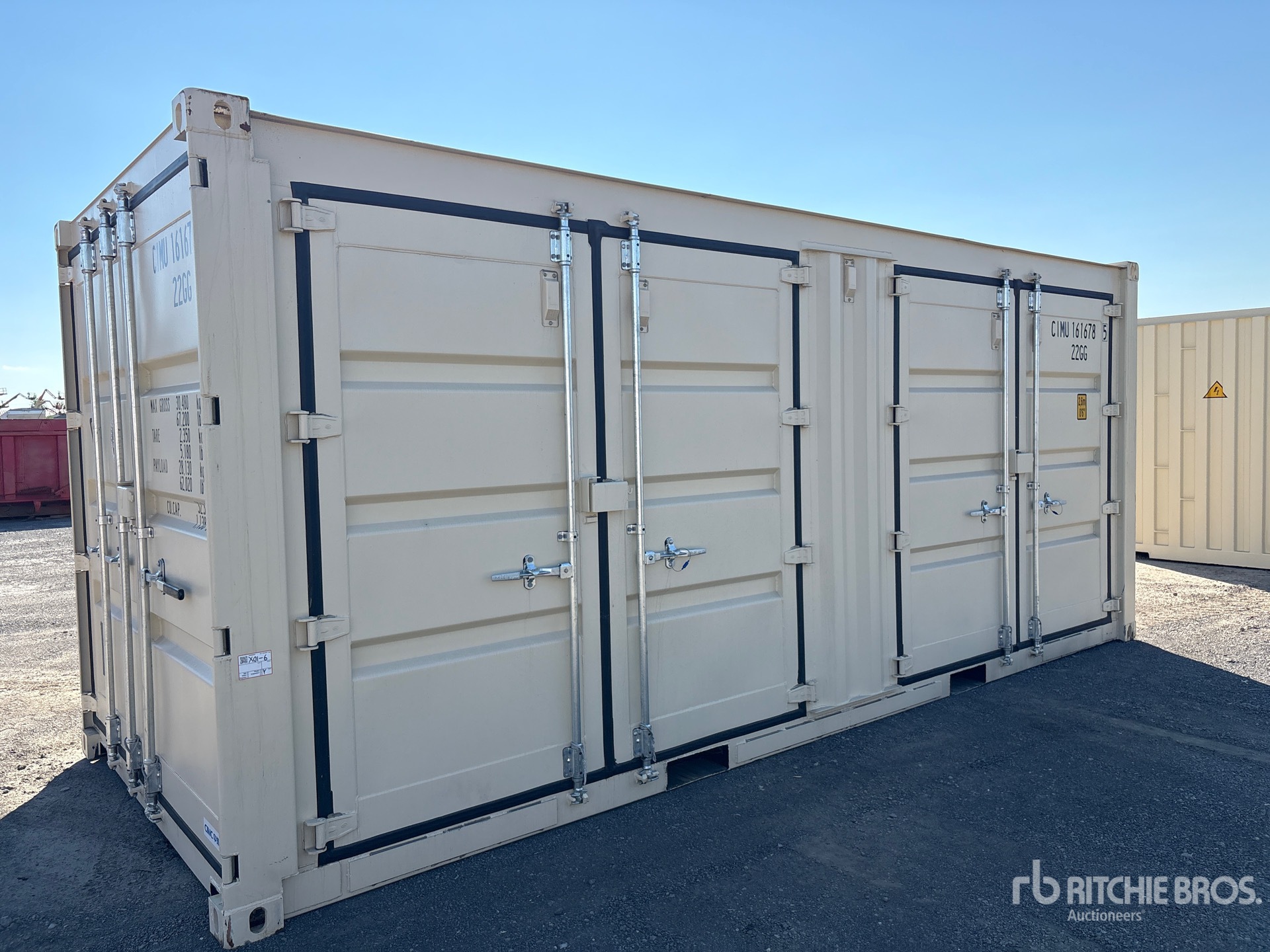 2026 20 ft Standard Multi-Door Storage Container