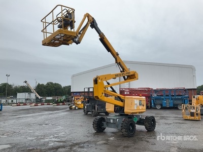 2015 Haulotte HA16 RTJ Pro 4WD Diesel Articulating Boom Lift