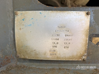2012 Terex TA300 Tombereau Articulée Articulated Dump Truck