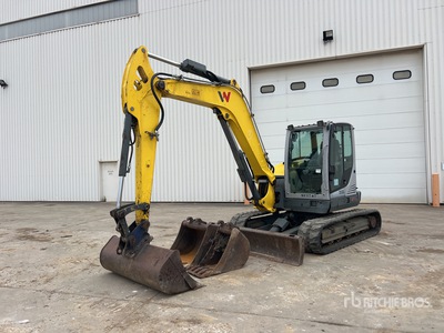2019 Wacker Neuson EZ80 Mini Pelle Tracked Excavator