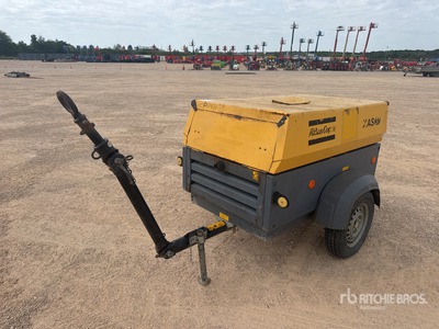 2012 Atlas Copco XAS37 KD M A Compreseeur A Air Air Compressor