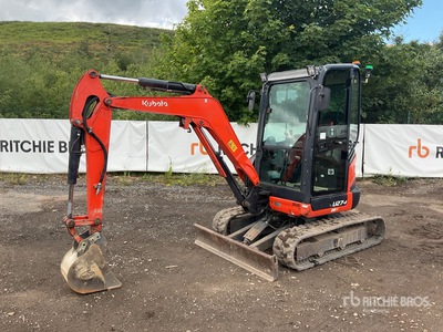 2016 Kubota U27-4 Mini Excavadora