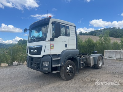 2017 MAN TGS 18.500 4x4 HAD Tracteur Routier Cabine Couchette S/A Sleeper Truck Tractor (Inoperable)