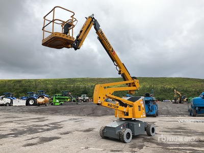 2013 Haulotte HA15IP 2WD Electric Articulating Boom Lift