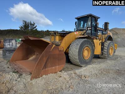 2012 Cat 980K Chargeuse Sur Pneus Pala Cargadora (Inoperable)