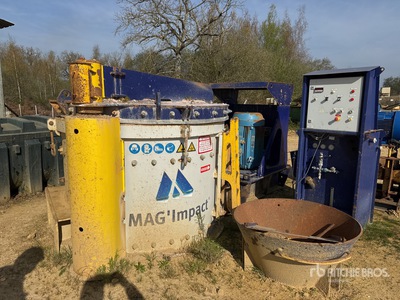 2008 MAG impact Magotteaux 2100 Concasseur Electric Impact Crusher Instalatie
