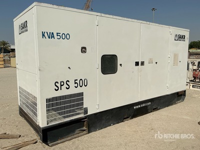 2007 SAKR DGS0500 500 kVA Skid-Mounted Generator Set