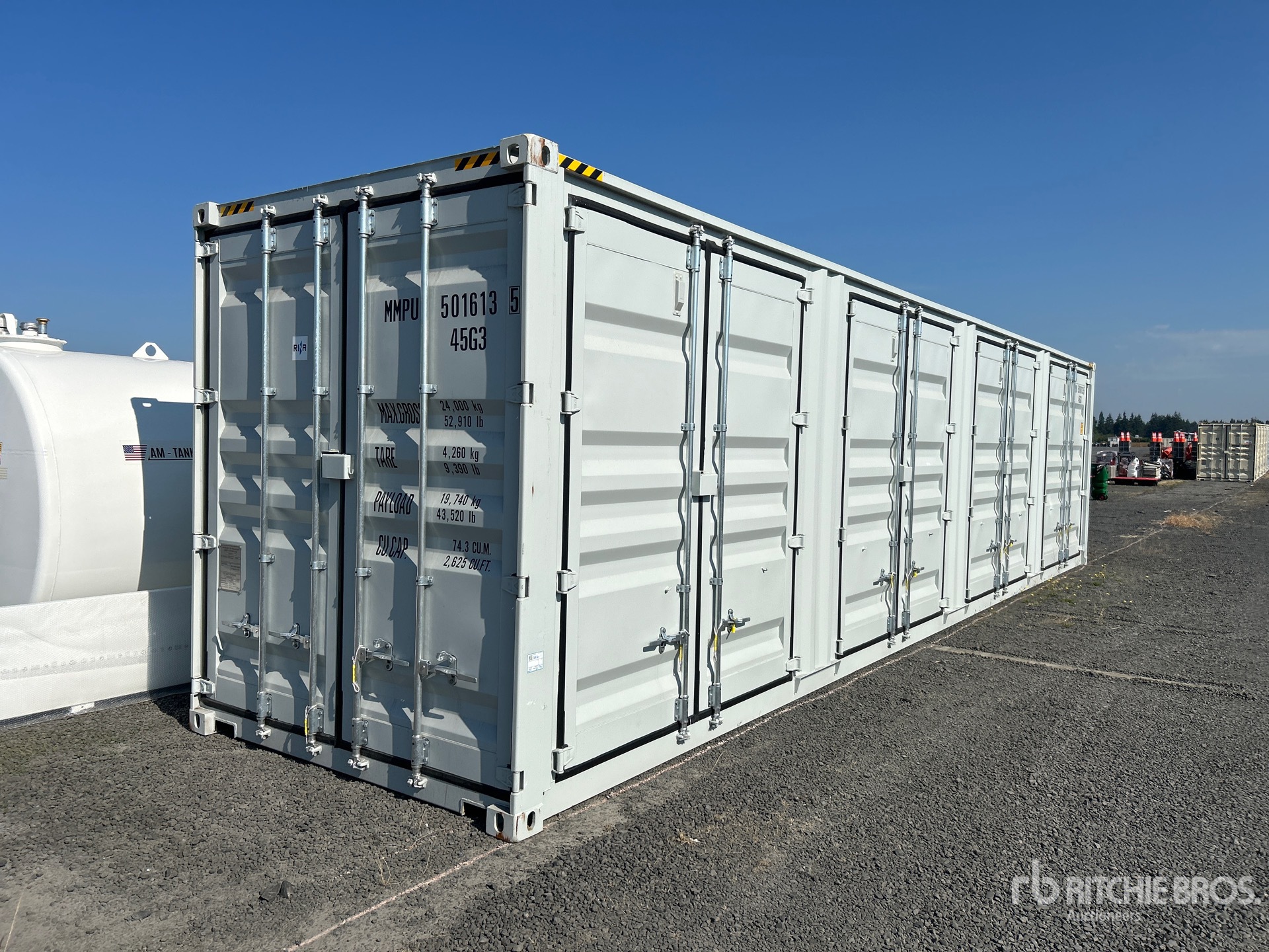 2026 40 ft High Cube Multi-Door Storage Container