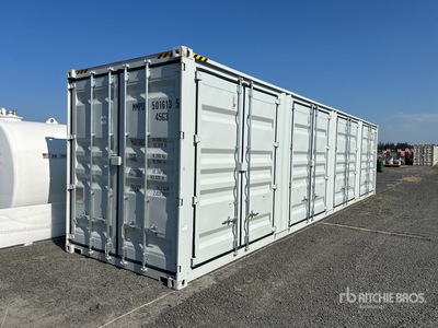 2026 40 ft High Cube Multi-Door Storage Container