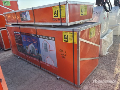 2026 HIlls Industrial 403022 30 ft x 40 ft x 22 ft Storage Building (Unused)