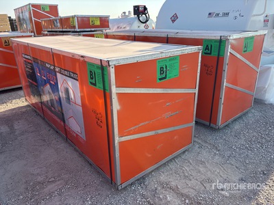 2026 HIlls Industrial 406024 40 ft x 60 ft x 24 ft Storage Building (Unused)