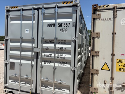 2026 40 Ft High Cube Multi-Door Conteneur de stockage