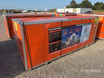 2026 HIlls Industrial 403022 30 ft x 40 ft Qty 2 boxes Edificio de almacenaje (Unused)