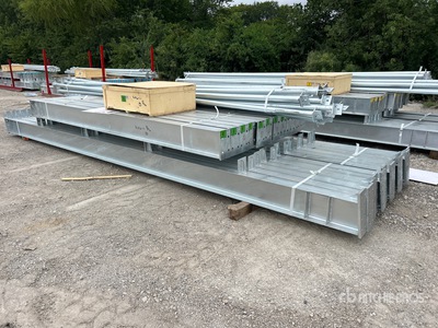 2026 BLUESEA L100FT x W50 FTx H18FT Steel Frame Only Edificio de almacenaje (Unused)