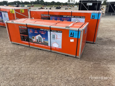 2026 HIlls Industrial 603022 W30*L60*H22FT Storage Building (Unused)