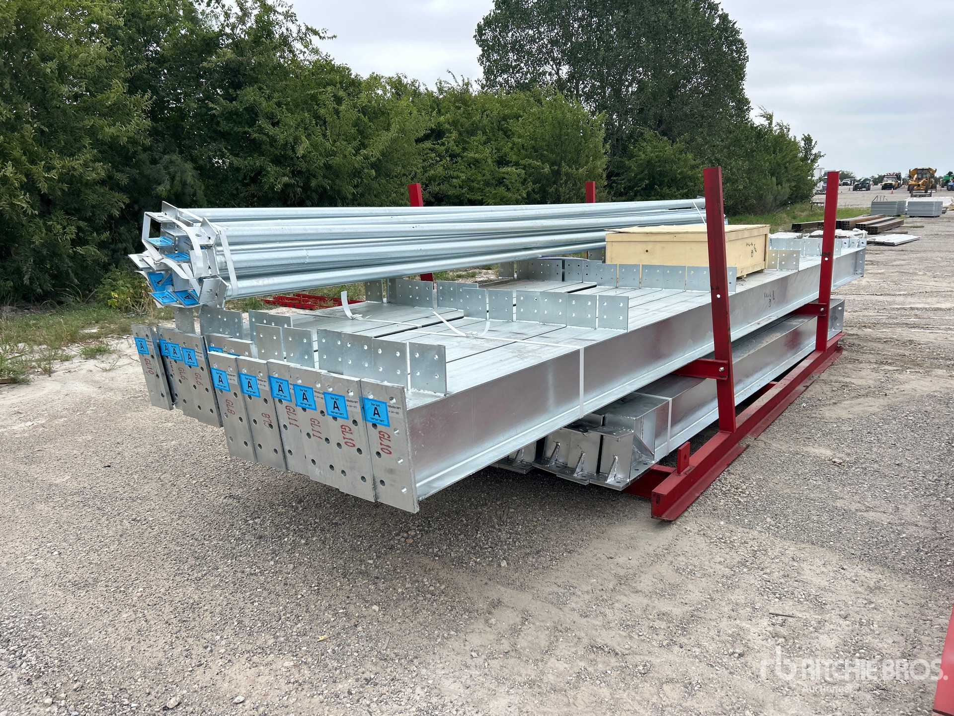 2026 BLUESEA L100FT x W50 FTx H18FT Steel Frame Only Storage Building (Unused)