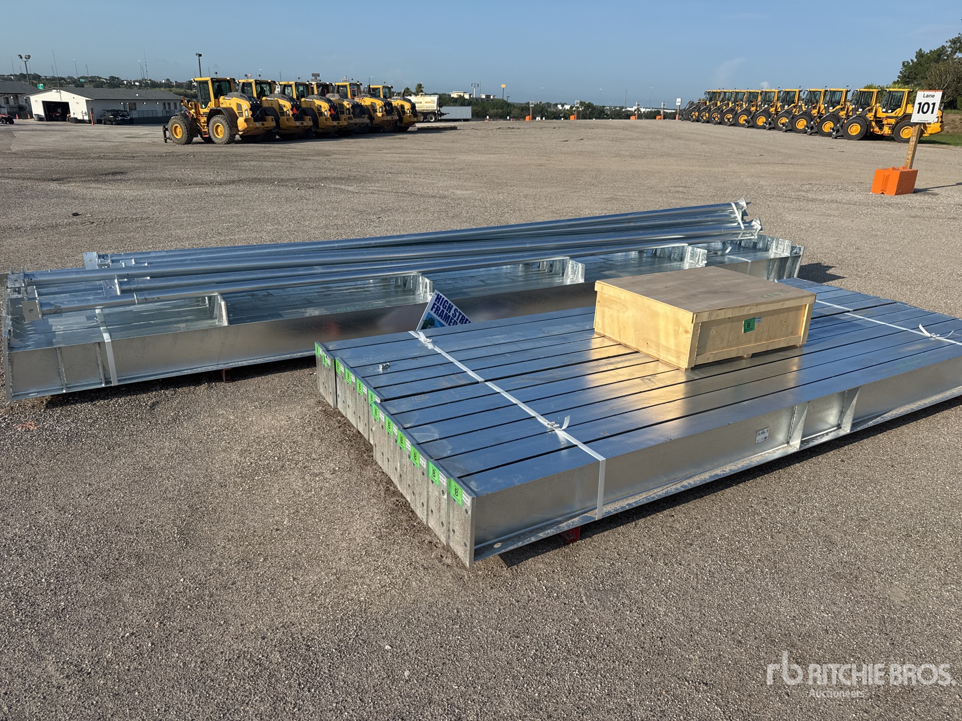 2026 BLUESEA 50 ft x 100 ft Steel Frame Only Storage Building (Unused)