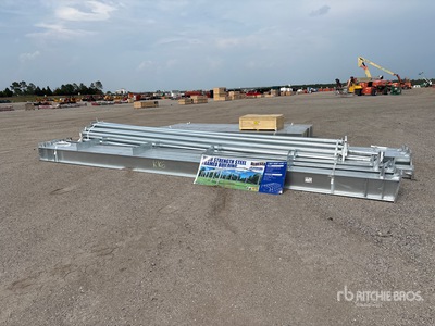 2026 BLUESEA L100FT x W50 FTx H18FT Steel Frame Only Storage Building (Unused)