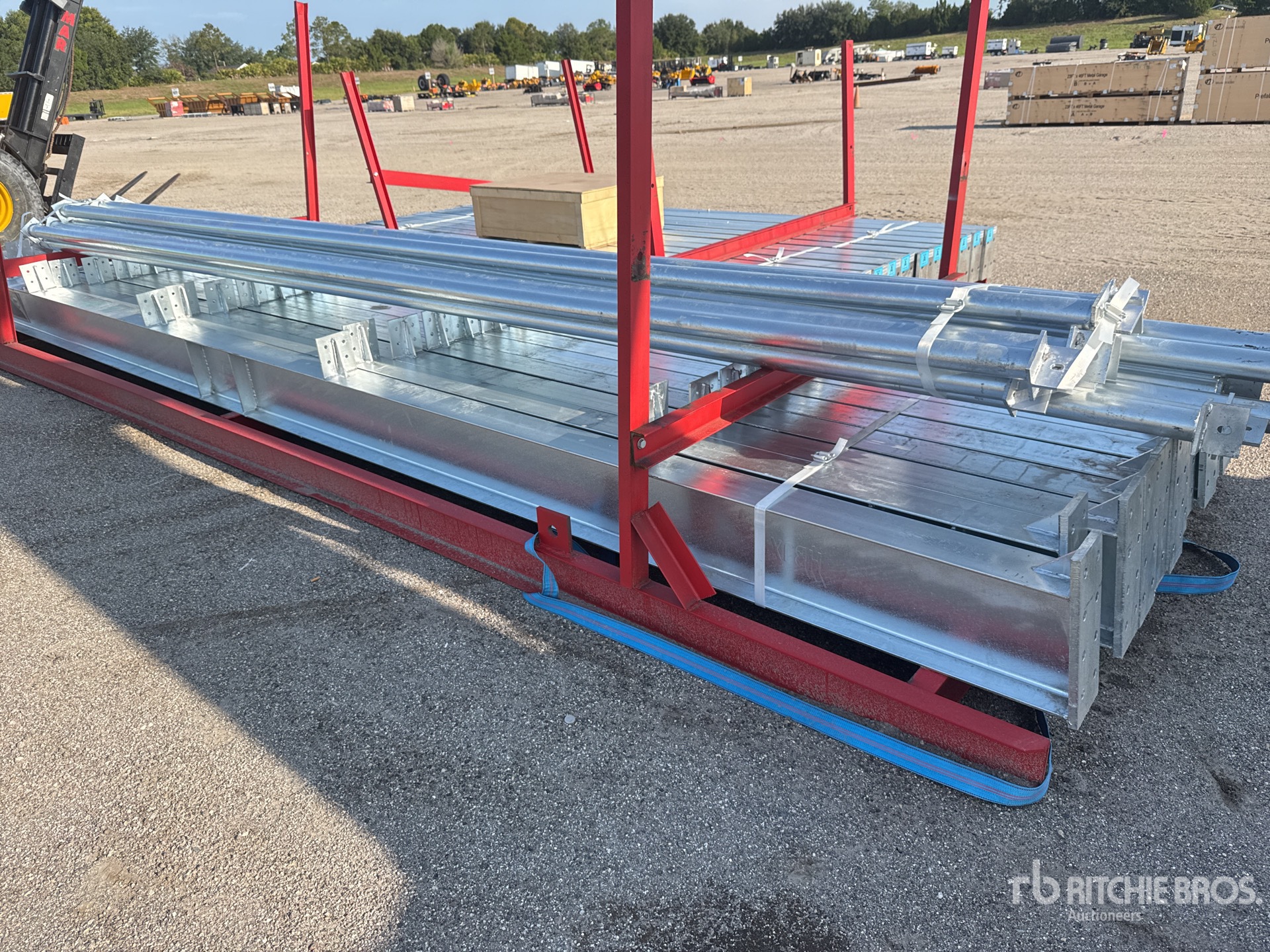 2026 BLUESEA 50 ft x 100 ft Steel Frame Only Storage Building (Unused)