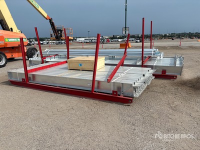2026 BLUESEA L100FT x W50 FTx H18FT Steel Frame Only Storage Building (Unused)