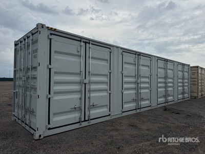 2026 40 ft High Cube Multi-Door Storage Container