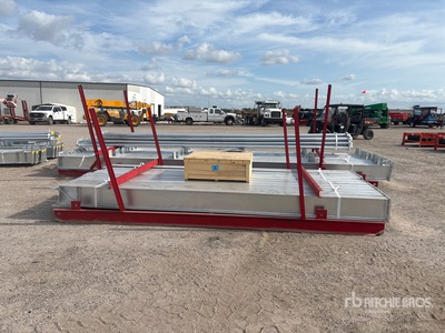 2026 BLUESEA L100FT x W50 FTx H18FT Steel Frame Only 貯蔵庫 (Unused)