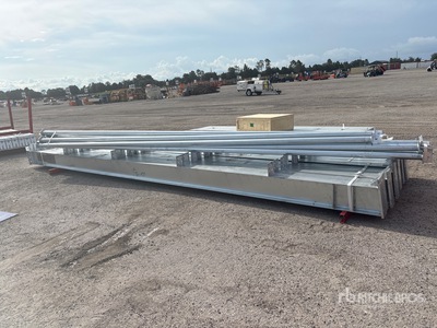 2026 BLUESEA L100FT x W50 FTx H18FT Steel Frame Only 貯蔵庫 (Unused)