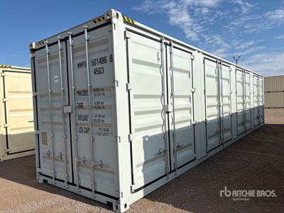 2026 40 ft High Cube Multi-Door Storage Container