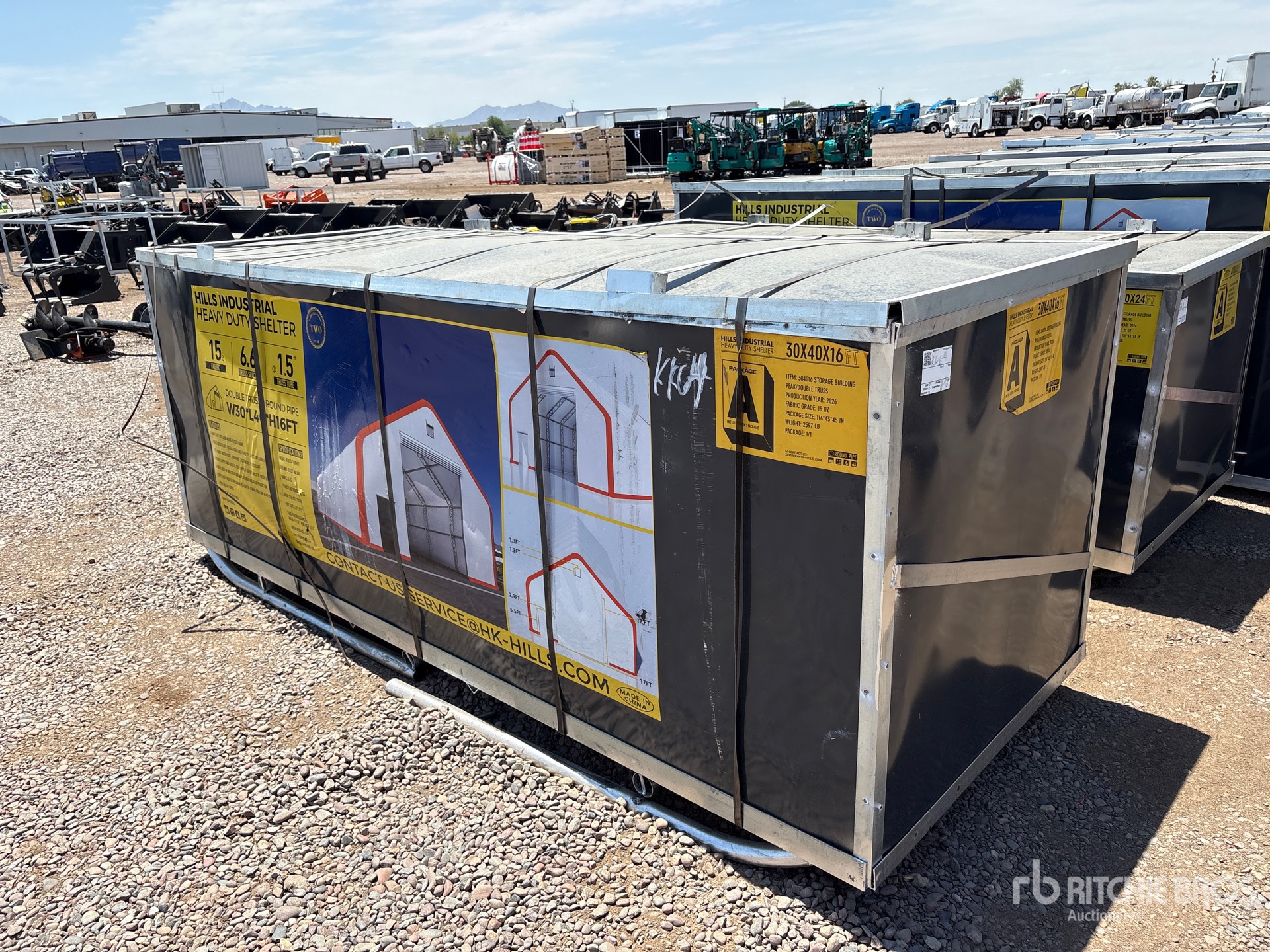 2026 HIlls Industrial 403016 30 ft x 40 ft Storage Building (Unused)