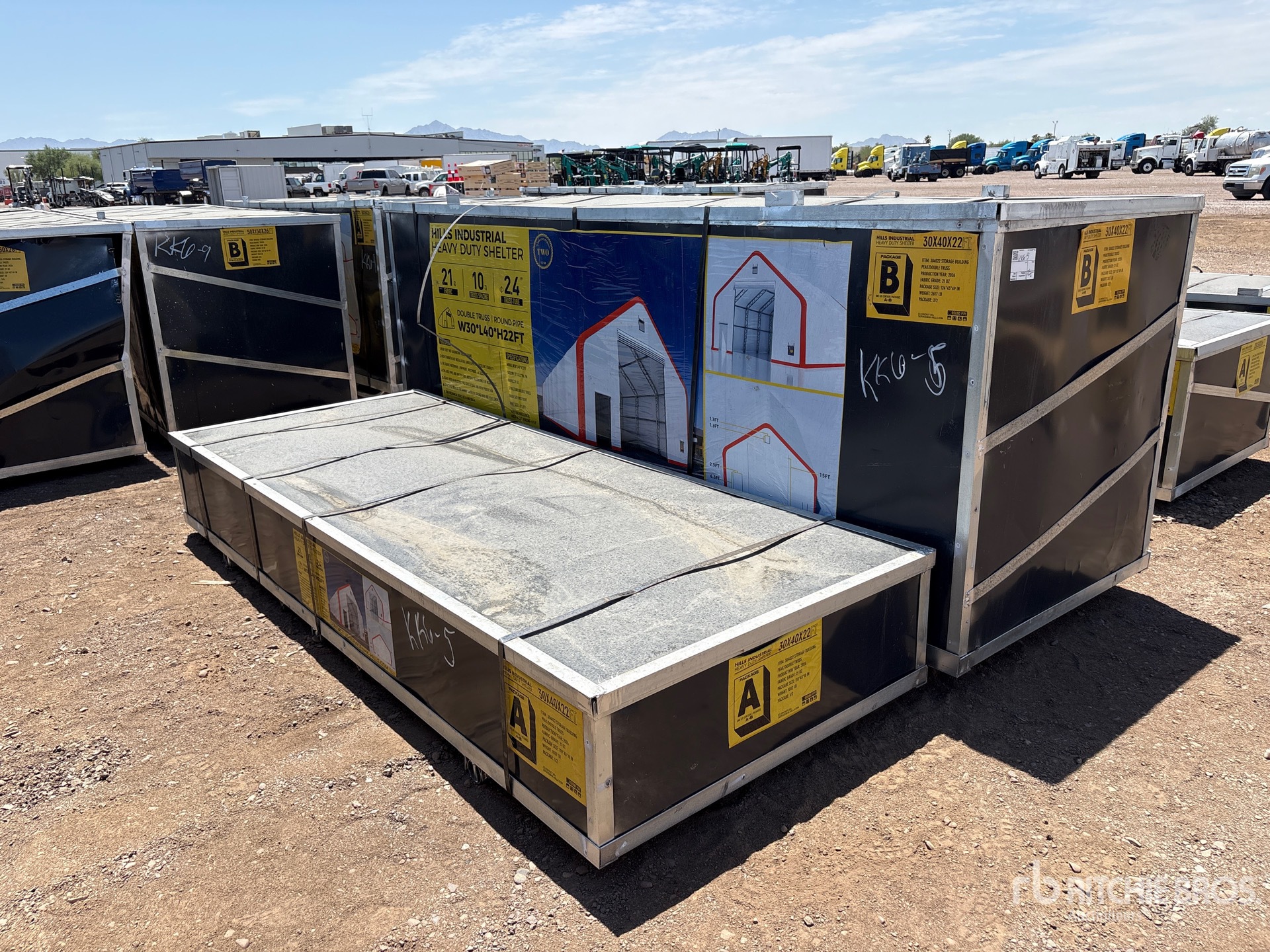 2026 HIlls Industrial 403022 30 ft x 40 ft Storage Building (Unused)