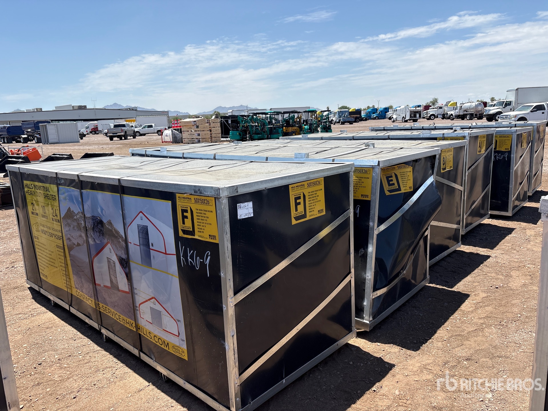 2026 HIlls Industrial 1505026 50 ft x 150 ft Storage Building (Unused)