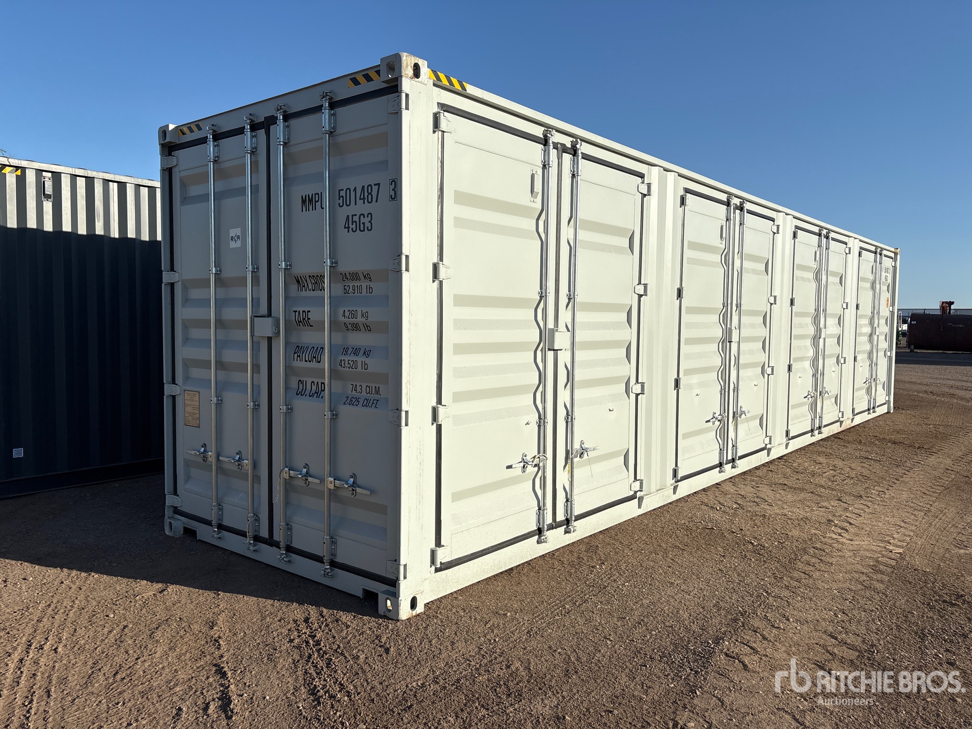2026 40 ft High Cube Multi-Door Storage Container