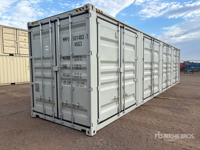 2026 40 ft High Cube Multi-Door Storage Container
