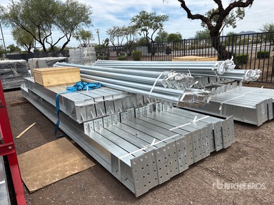2026 BLUESEA 100 ft x 50 ft 18 ft Total Height High Strength Steel Framed Building (Unused)