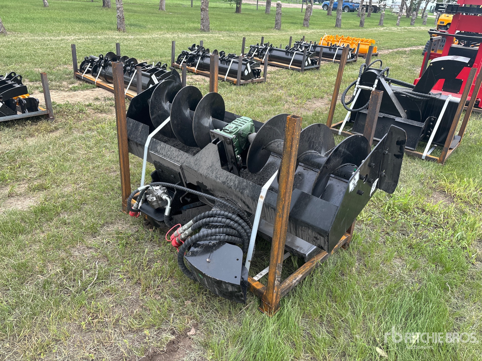 2026 GIYI GY-BS57 52 in Skid Steer Snowblower (Unused)