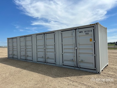 2026 40 ft High Cube Multi-Door Storage Container