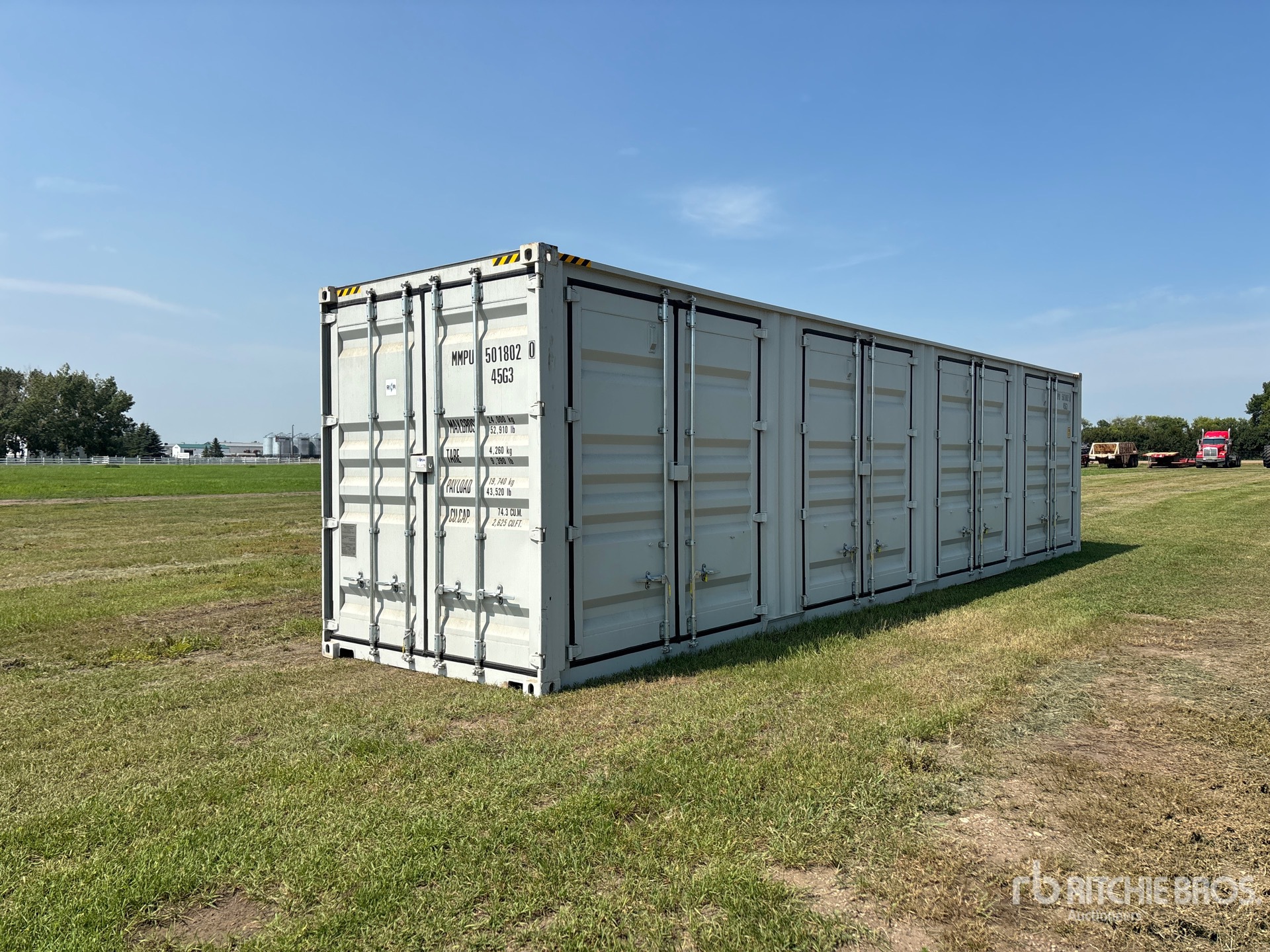 2026 40 ft High Cube Multi-Door Storage Container