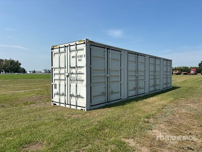 2026 40 ft High Cube Multi-Door Storage Container