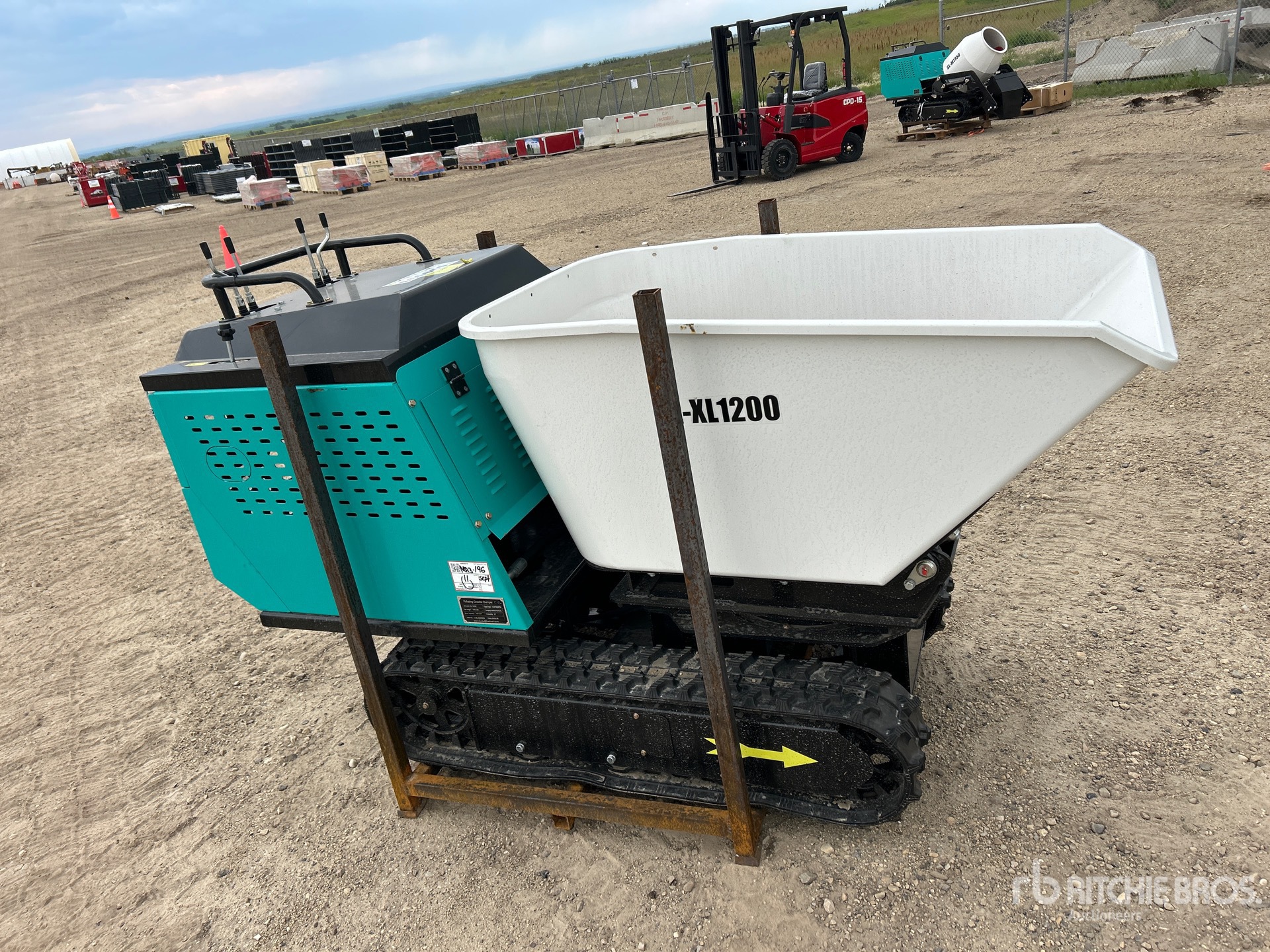 2026 SDLOOL SL-XL1200 Stand-On Swivel Crawler Dumper (Unused)