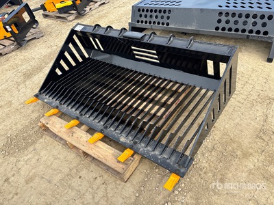 2026 GIYI GY-RB66 66 in Rock Skid Steer Bucket (Unused)