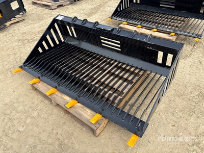 2026 GIYI GY-RB66 66 in Rock Skid Steer Bucket (Unused)