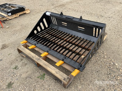 2026 GIYI GY-RB44 44 in Rock Skid Steer Bucket (Unused)