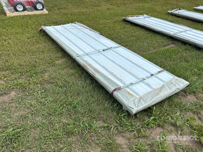 Quantity of 2026 SKLP SK-XH50 Galvalume Steel Sheets 10 ft (Unused)