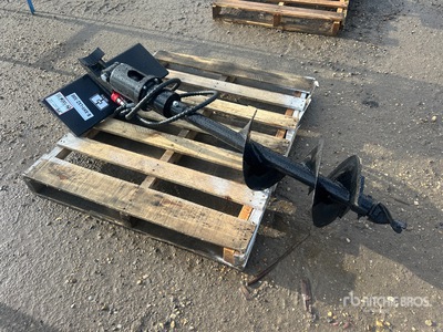 2026 GIYI 10 in Mini Skid Steer Auger (Unused)